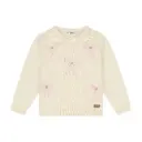 Stains & Stories - Pull Noeuds - Cream - Fille