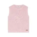 Stains & Stories - Pull sans manche Noeuds - Blush - Fille 