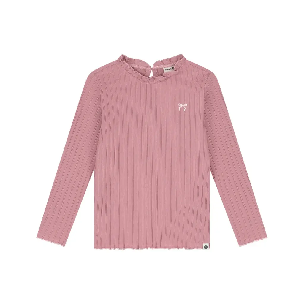 Stains & Stories - T-shirt à manches longues - Rosewood - Fille 