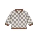 Babyface - Gilet Zippé Damier - Steel - Garçon 