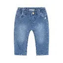 Babyface - Pantalon Jeans à pois - Medium blue denim - Fille