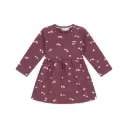 Babyface - Robe lapins - Bordeau - Fille  