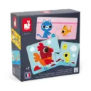 Janod - Puzzles Parents et Bébés Animaux