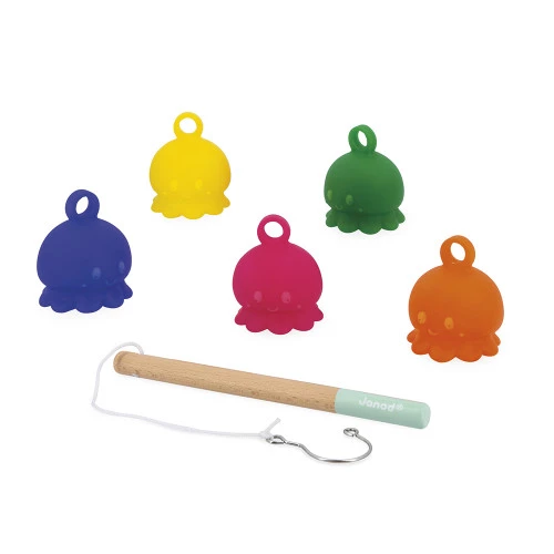 Janod - Jeu de Pêche à la ligne Poulpes