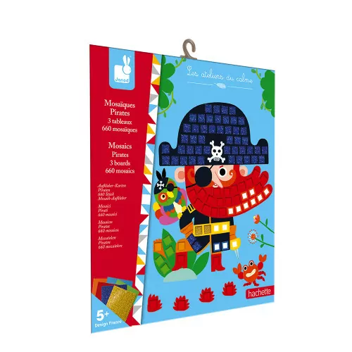 Janod - Kit Créatif - Mosaïques Pirates