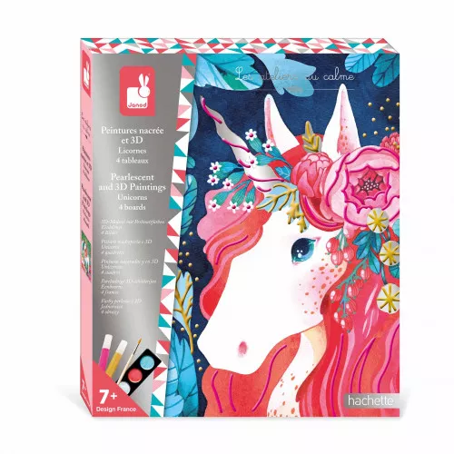 Janod - Peinture Nacrée - 3D Licorne