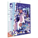 Janod - Kit Créatif - Scratch Art Licornes