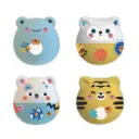 Janod - Kit Créatif - 6 Animaux en Plâtre à Décorer