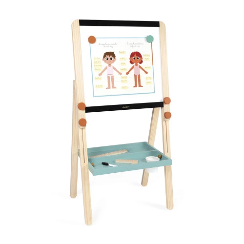 Janod - Tableau de la maîtresse en bois - Réglable
