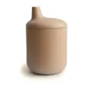 Mushie - Tasse à bec en silicone - Naturel