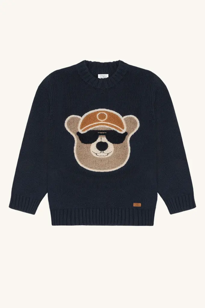 Hust & Claire - T-shirt manches longue garçon - Ours
