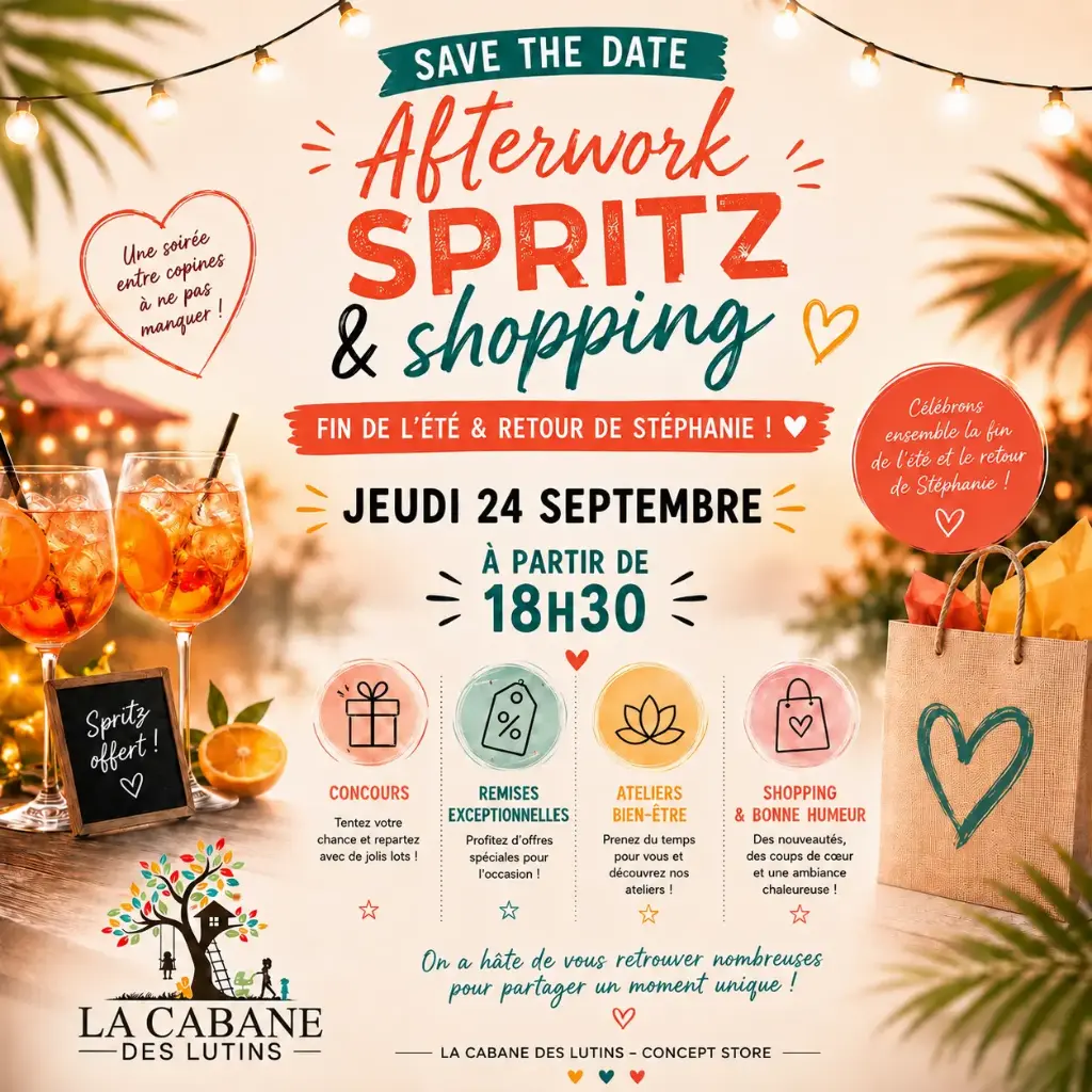 Spritz Afterwork & Shopping - 24/09/2026