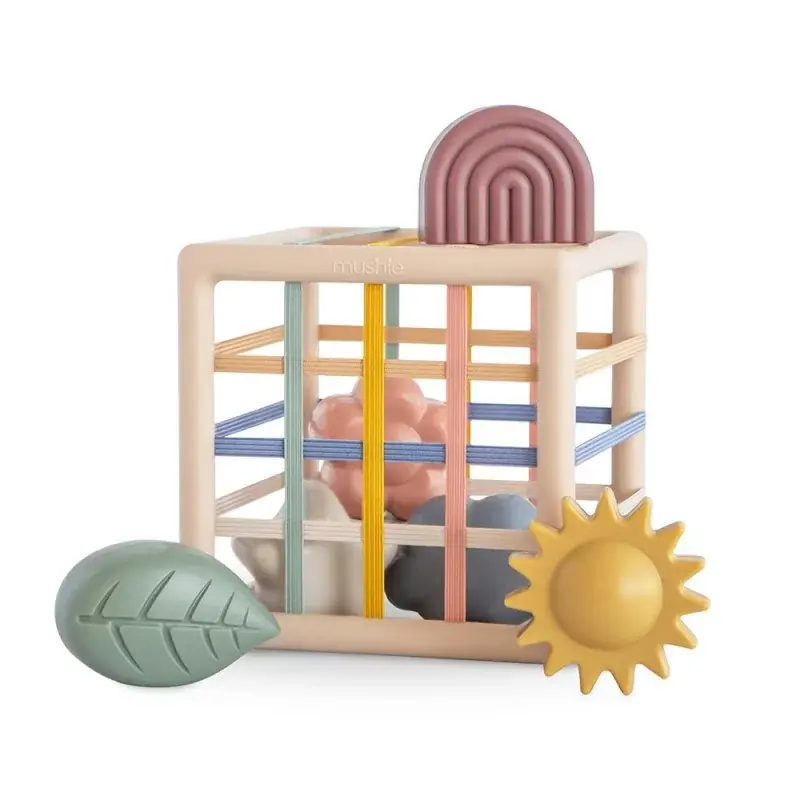Mushie - Elastic Shape Sorter