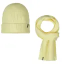 Tumble'n Dry - Ensemble bonnet + écharpe - Jaune - Fille