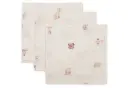 JOLLEIN - Serviettes Gaze de Coton 31x31cm - Animal Friends