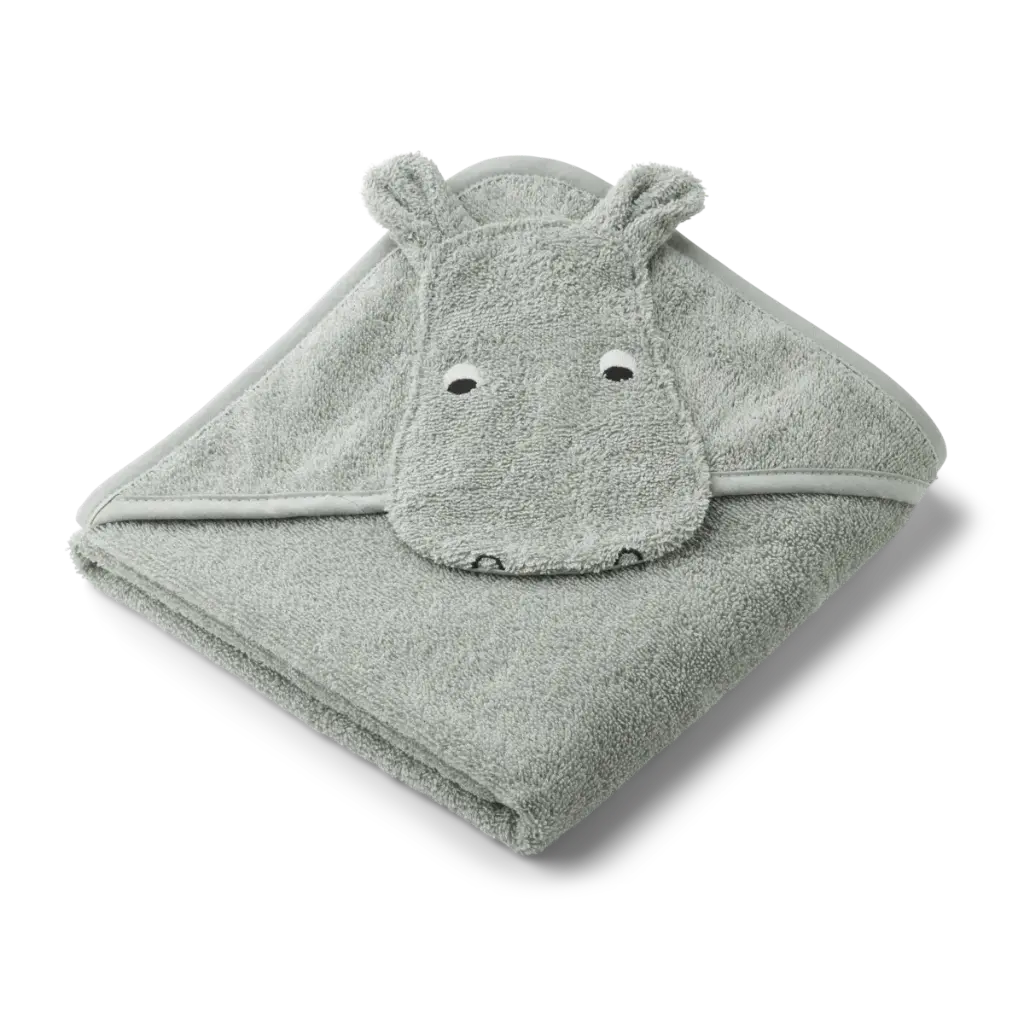 LIEWOOD - Cape de bain Albert - Hippo Dove Blue
