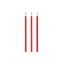 Legami - Set de 3 Recharges pour Stylo Effaçable - Encre rouge