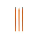 Legami - Set de 3 Recharges pour Stylo Effaçable - Encre orange
