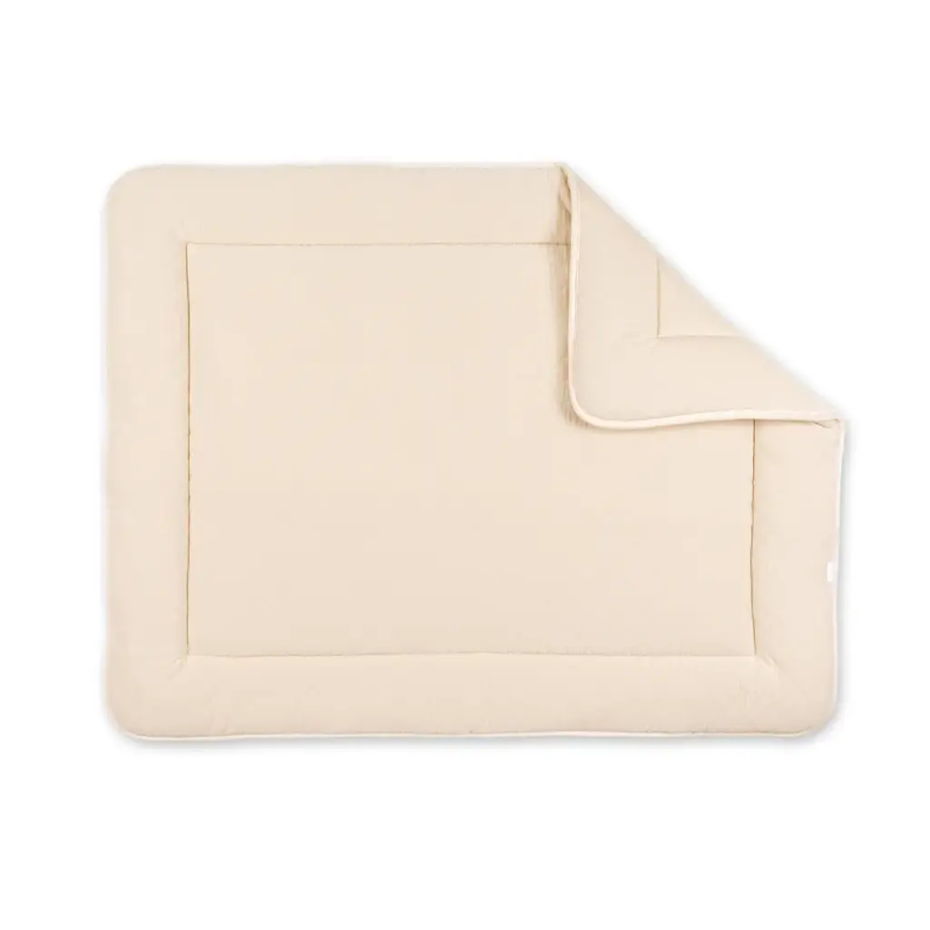 Bemini - Tapis de parc 75x95cm - Confort matelassé - Cream