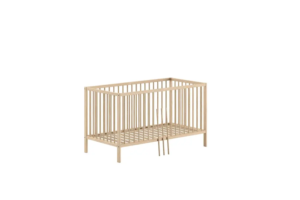 Vipack (Jaxx) - Dino - Lit bébé 70x140cm - Natural 