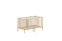 Vipack (Jaxx) - Dino - Lit bébé 70x140cm - Natural 
