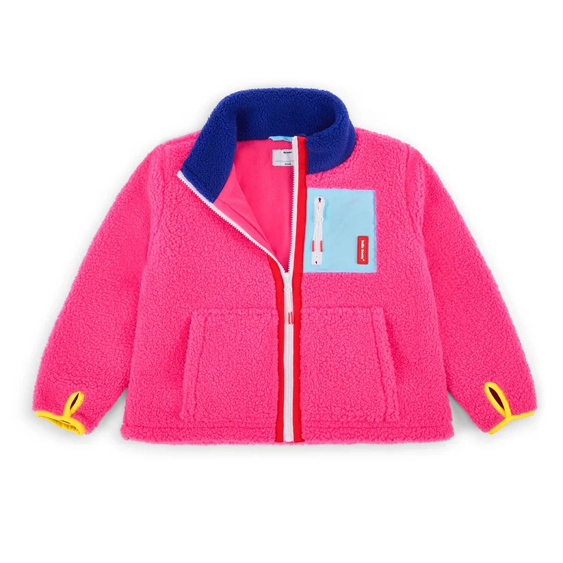 Hello Hossy - Veste polaire Fuchsia