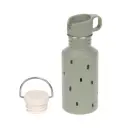 Lässig - Gourde pour enfant inox - Happy Prints - Olive