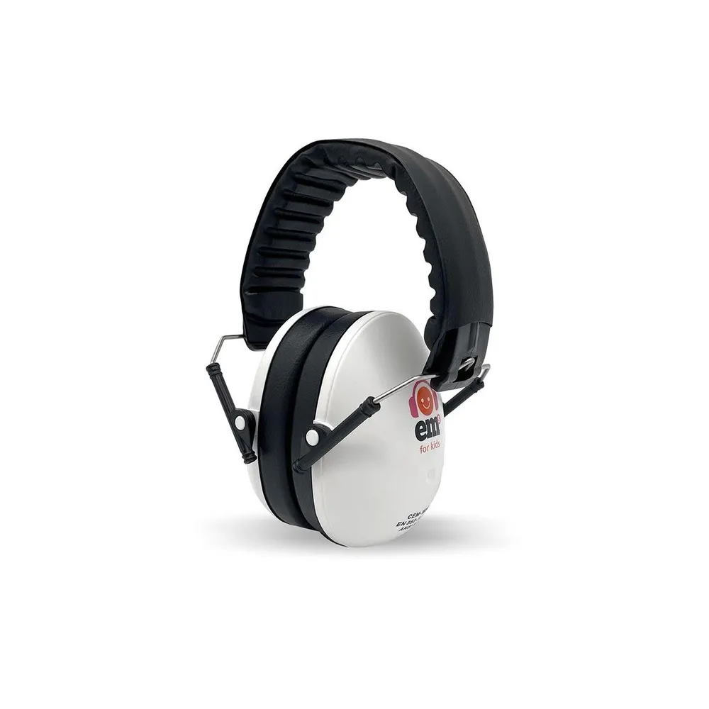 Ems for kids - Casque anti-bruit enfant - Blanc