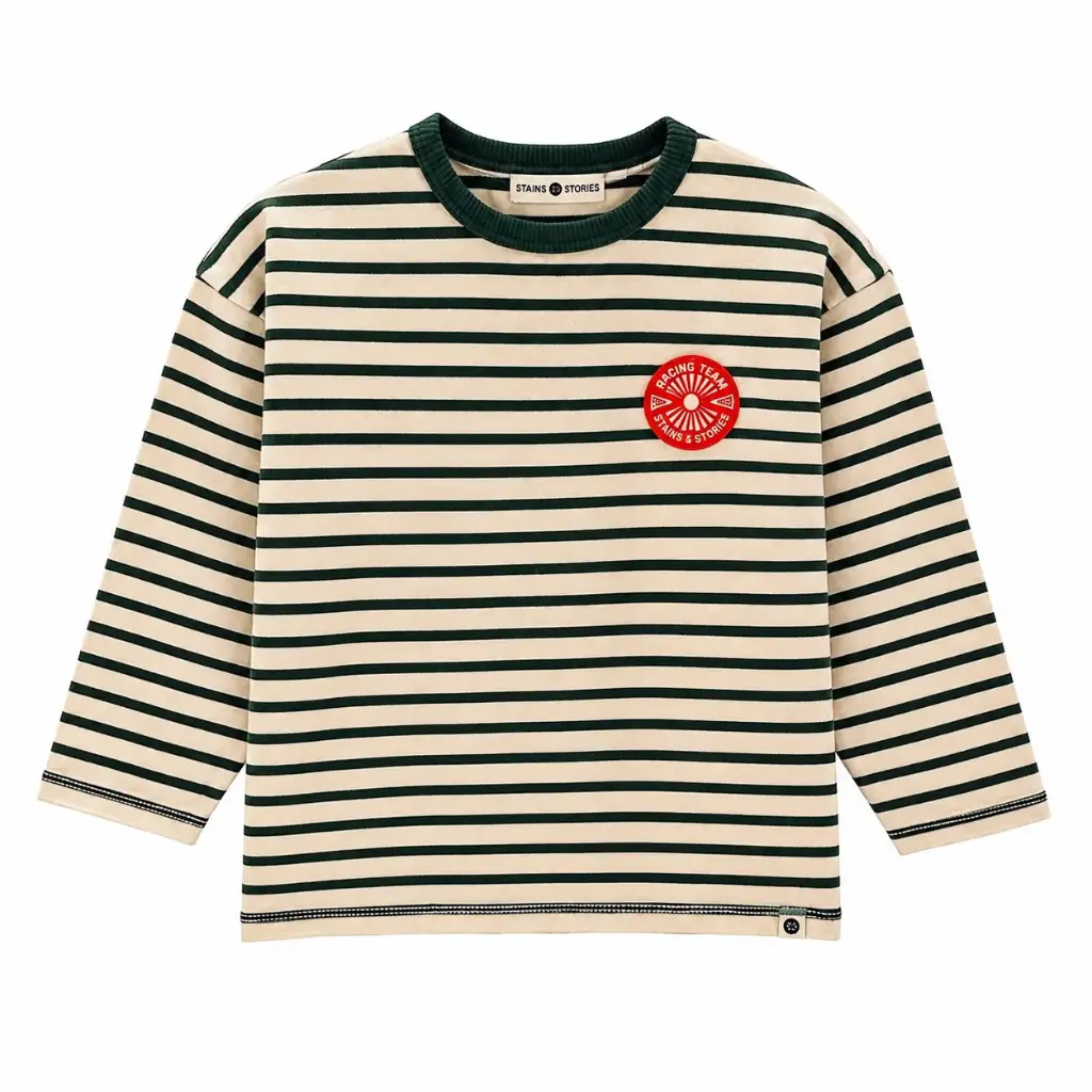 STAINS & STORIES - Sweatshirt Garçon - Forest