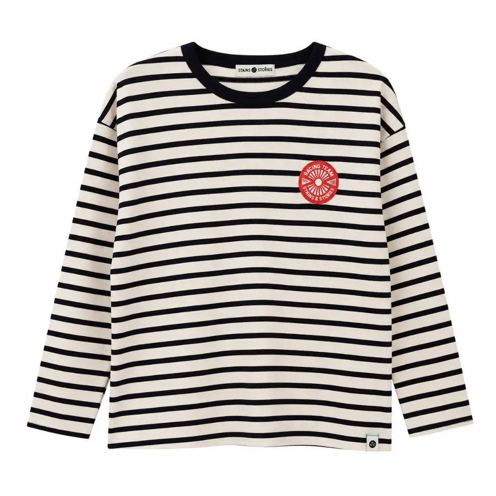 STAINS & STORIES - Sweatshirt Garçon - Navy