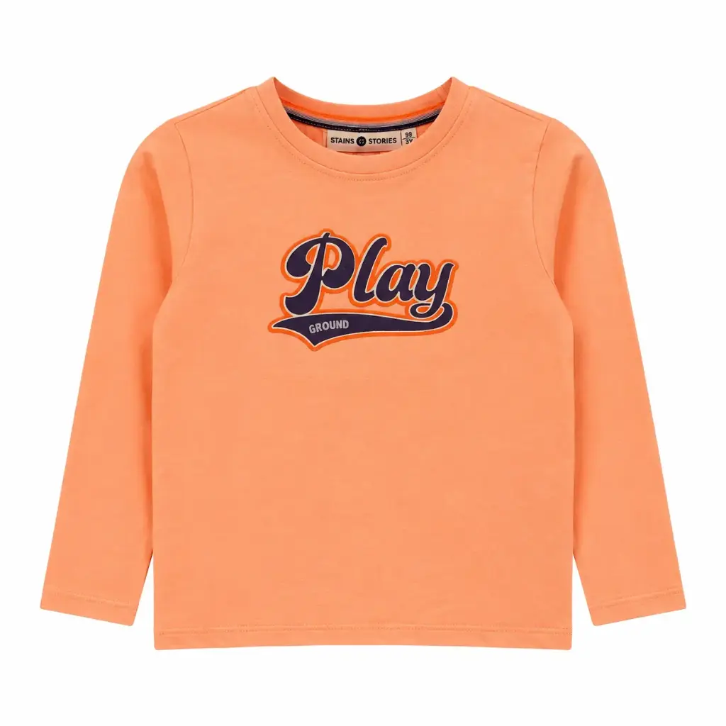 STAINS & STORIES (BY BABYFACE) - T-shirt à longues manches - Salmon