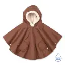Bemini - Poncho de Voyage 9-36m - Teddy + Coated Chocolat