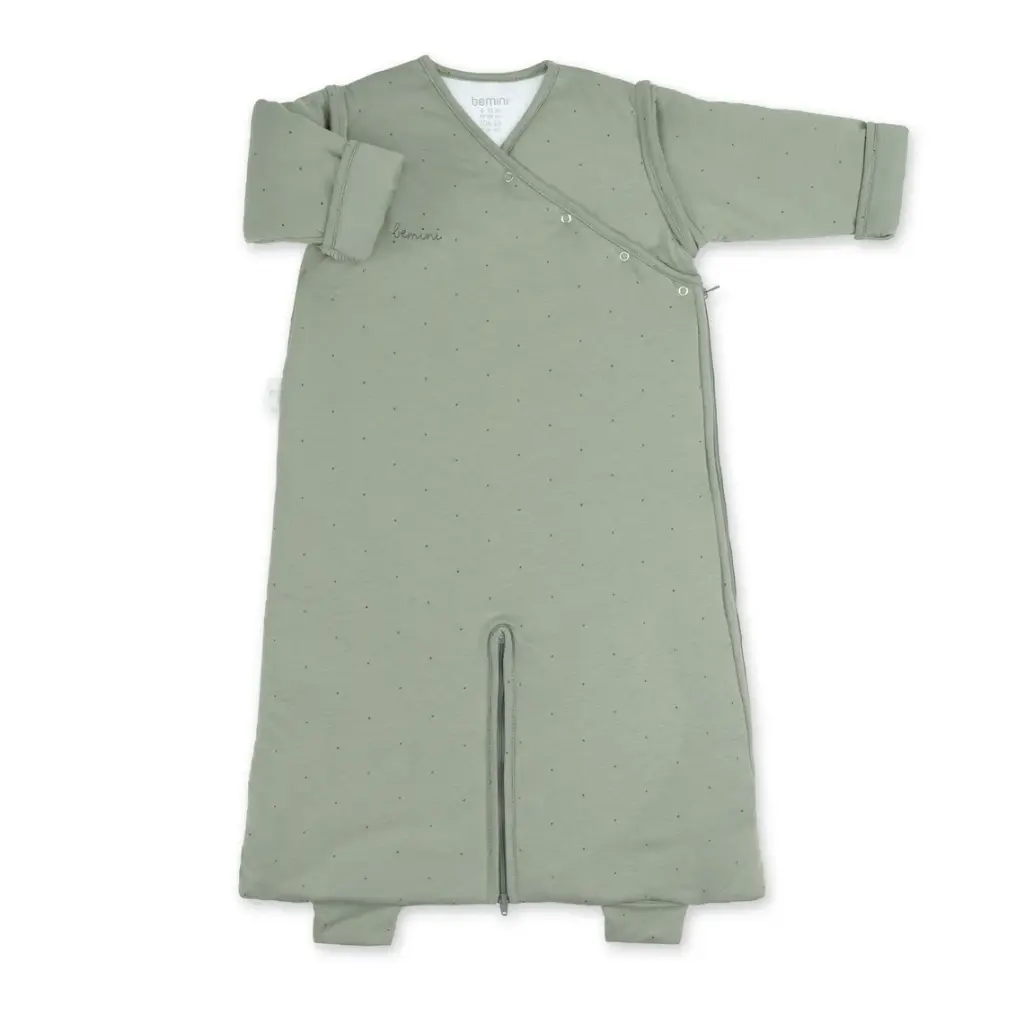 Bemini - Magic Bag 1-4 Mois - Pady Jersey Choux - Kaki
