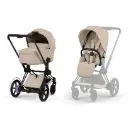 Cybex - e-Priam - Comfort - Cozy Beige (Matt Black)