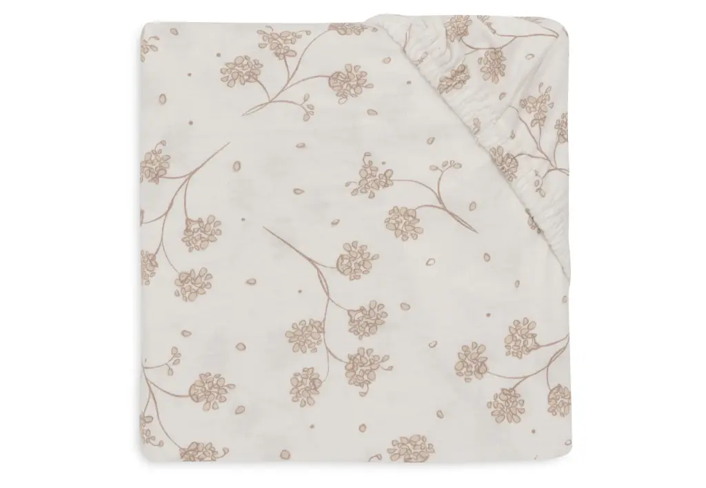 Jollein - Drap-housse 70x140cm - Jersey - Leafy Dreams
