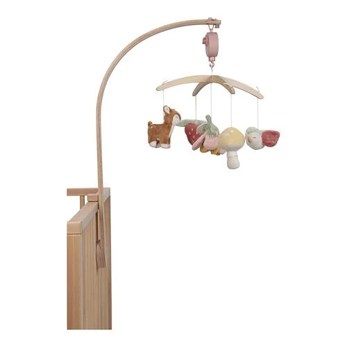 Little Dutch - Mobile musical en bois - Rose - Fairy Garden