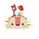 Lilliputiens - Jouet pop-up en bois Jack le lion