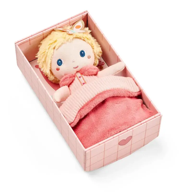 Lilliputiens - Petite poupée en tissu Jade - 18 cm
