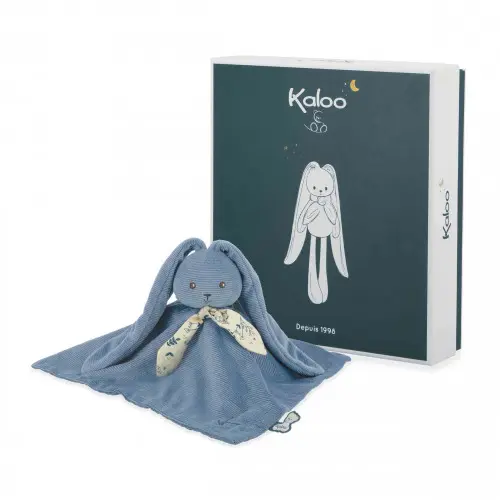 Kaloo - Doudou lapin - Bleu horizon