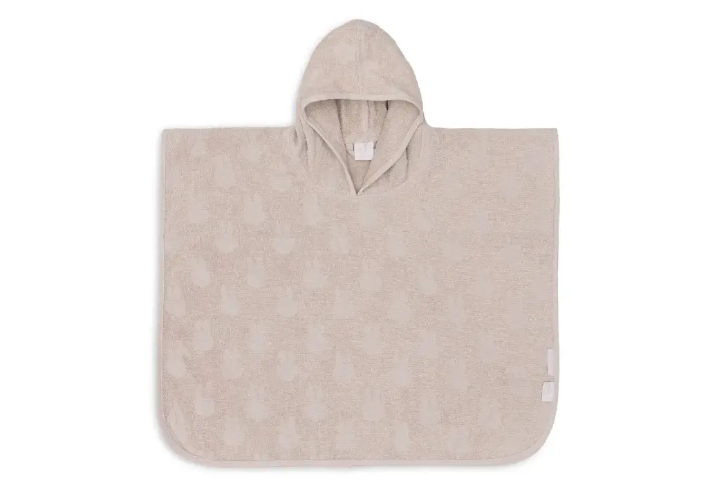 Jollein - Poncho de bain éponge Miffy Jacquard - Nougat
