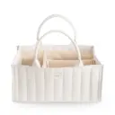 Mushie - Panier de rangement à couches - Ivory