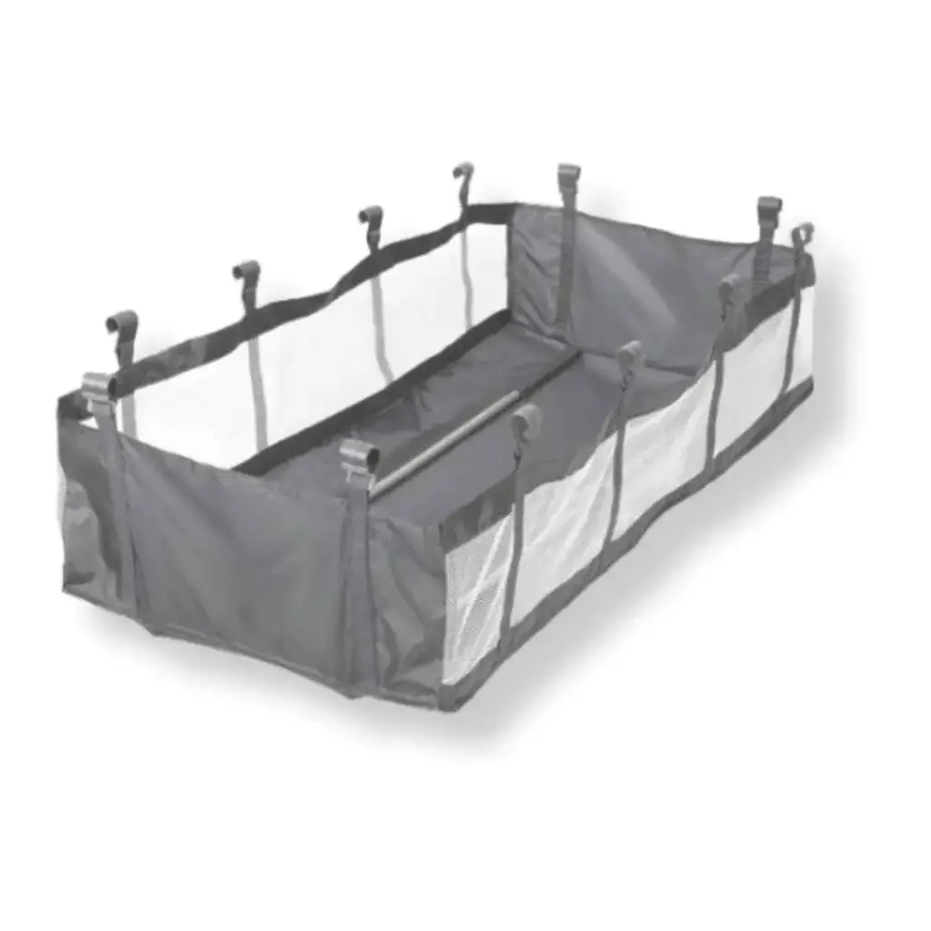 Quax - Rehausseur de fond lit pliant - Noir 