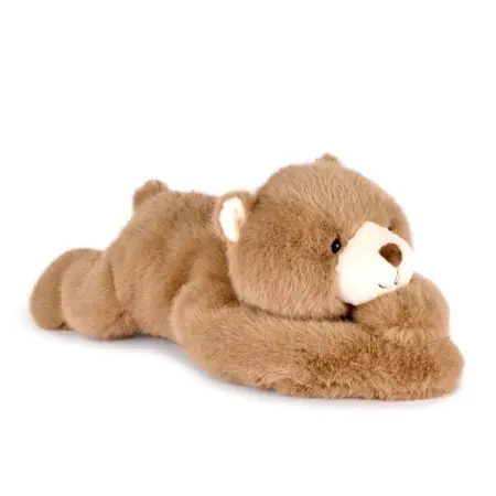 Podcoll - Peluche lestée - Ours marron - 50 cm