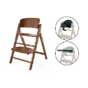 Cybex - Chaise haute Click & Fold 3-en-1 - All Natural Dark