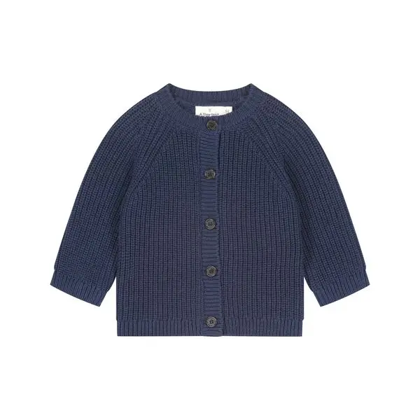 A TINY STORY - T-shirt à manches longues - Cardigan Dark Blue