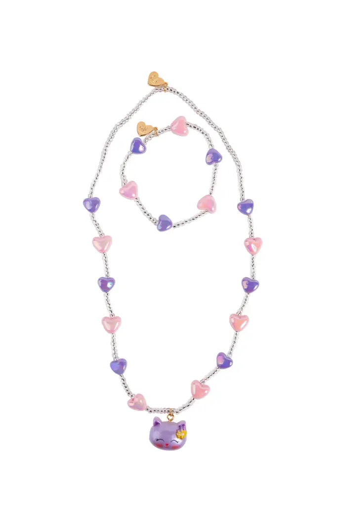 Great Pretenders - Ensemble collier et bracelet coeur - 3 ans +
