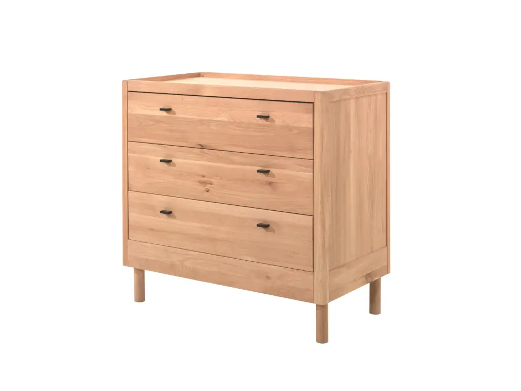 Vipack (Jaxx) - Forrest - Commode 3 tiroirs - Chêne  