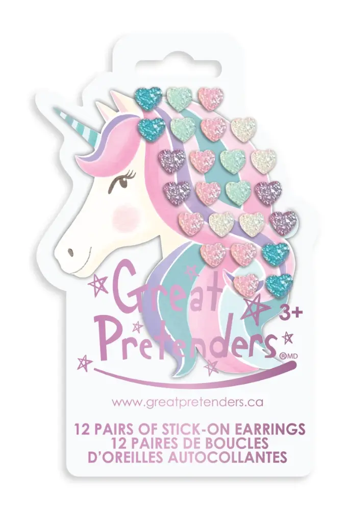 Great Pretenders - Boucles d'oreilles autocollantes Rhinestone Royalty