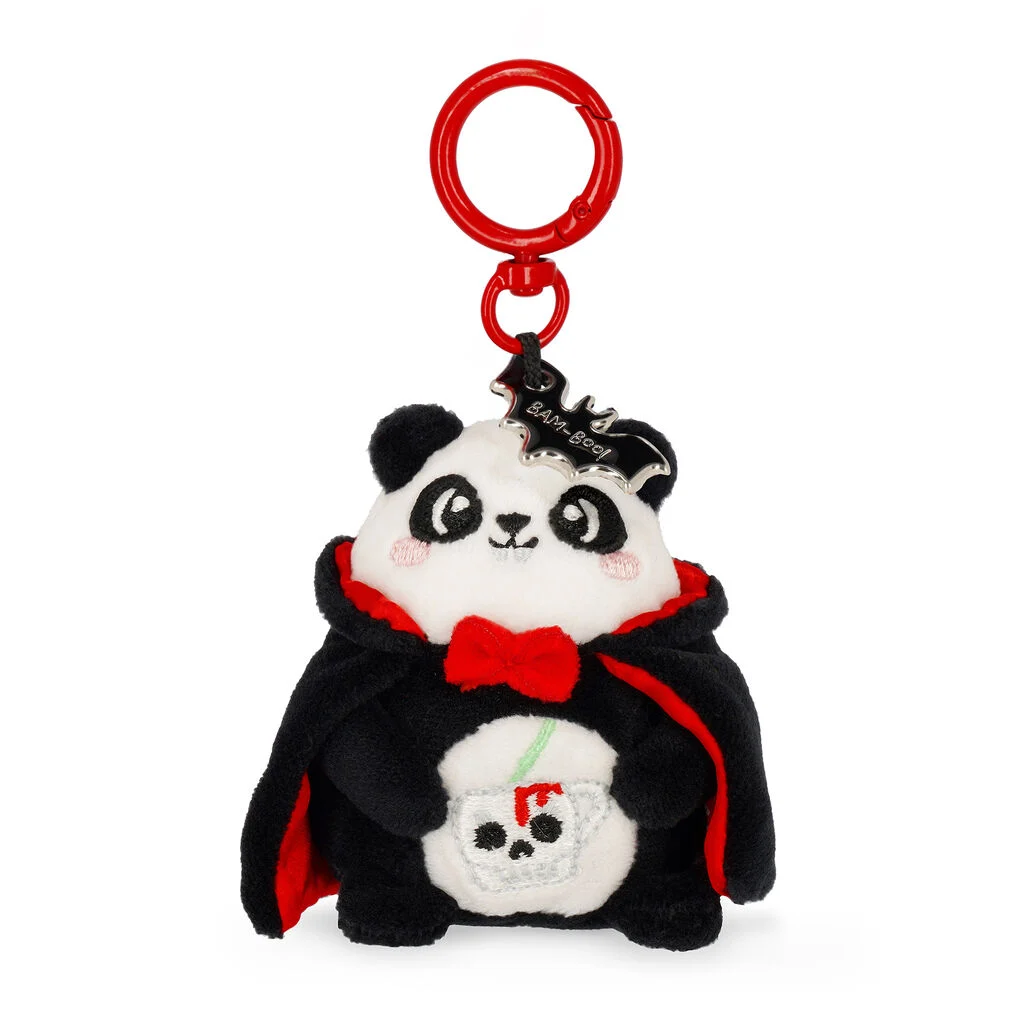 Legami - Porte-clés en Peluche - Halloween - Panda - Bam-Boo!