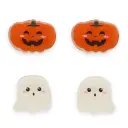 Legami - Set de 4 Mini Barrettes à Cheveux d'Halloween